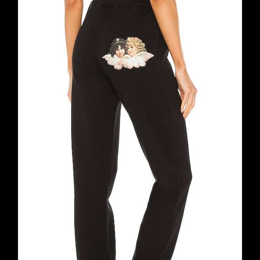 FIORUCCI Angel patch joggers black